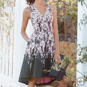 White House Black Market Fit and Flare Dress